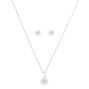 Silver Faux Pearl Jewellery Set - 2 Pack,