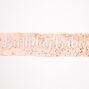 Rose Gold Sequin Birthday Babe Sash,