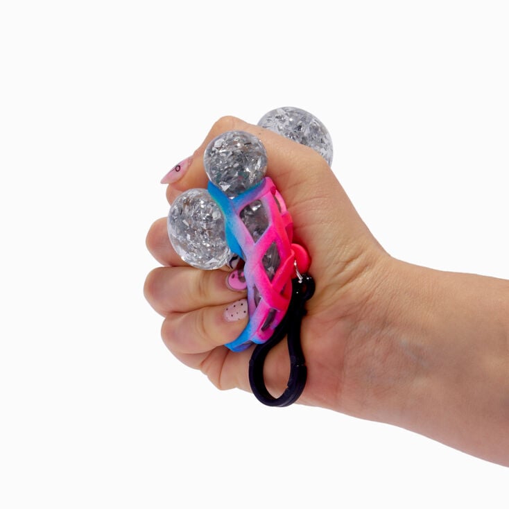 Neon Confetti Clear Mini Backpack,