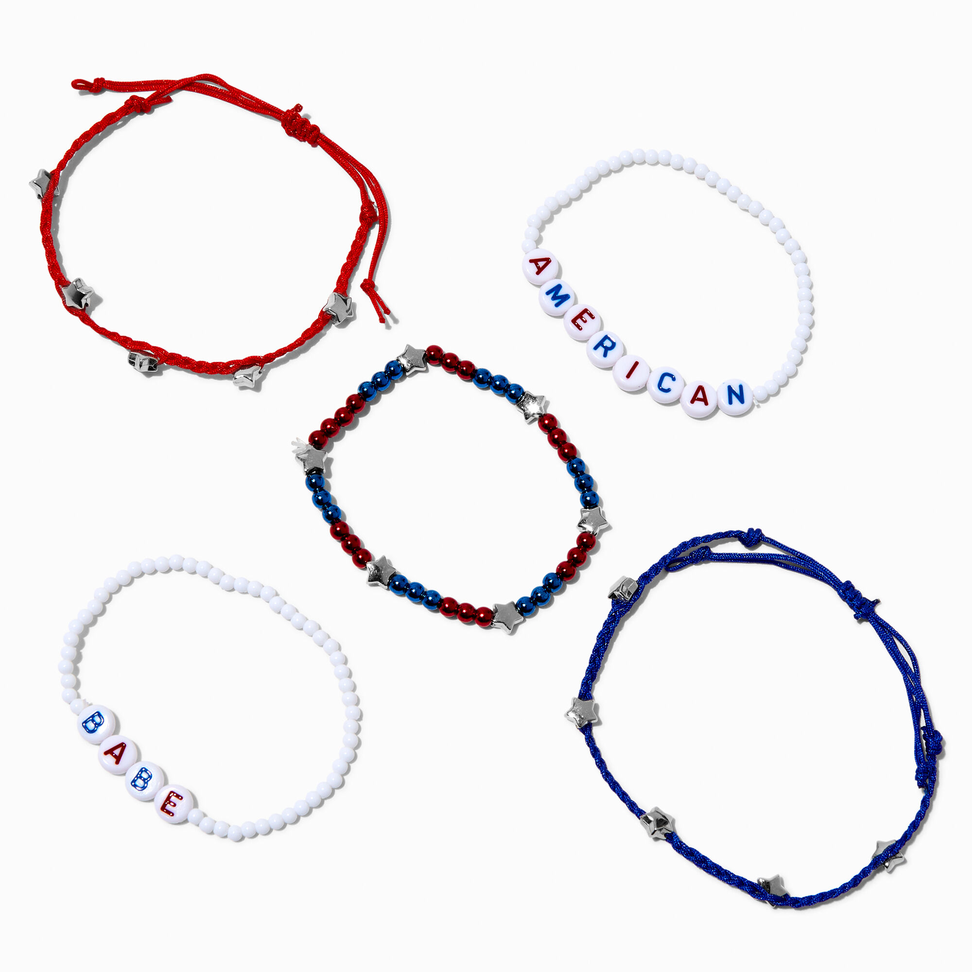 "American Babe" Bracelet Set - 5 Pack ,