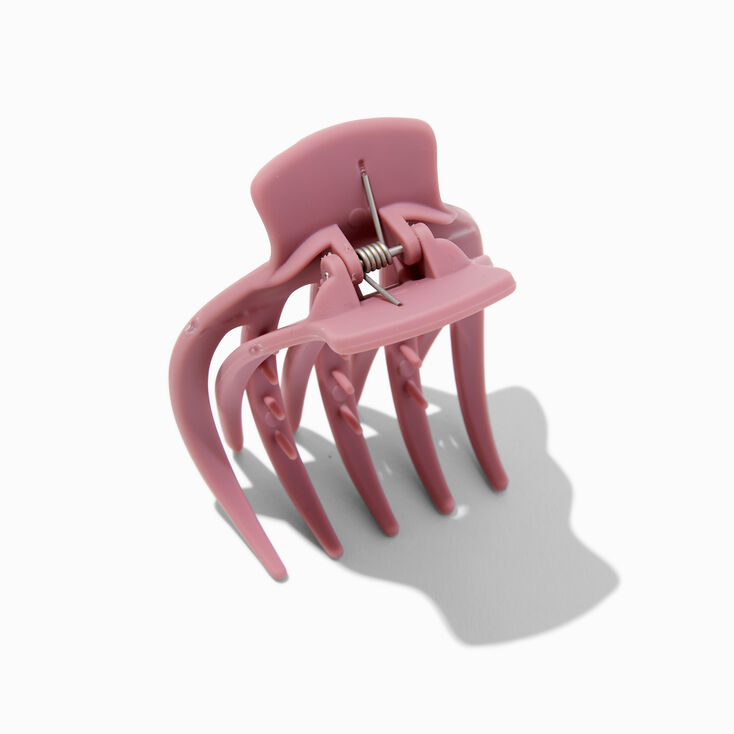 Mauve Fingers Yoga Hair Claw,