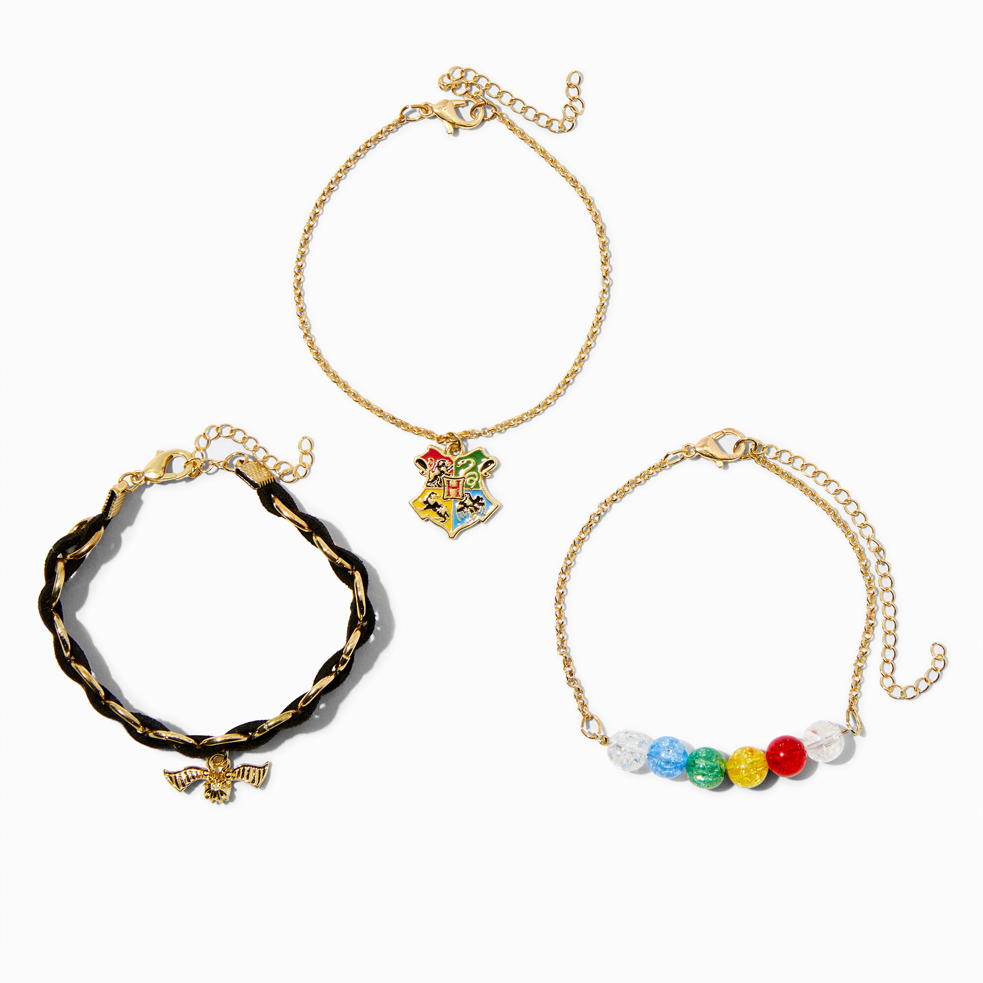 Harry Potter™ Wizarding World Four Houses Bracelet Set - 3 Pack,