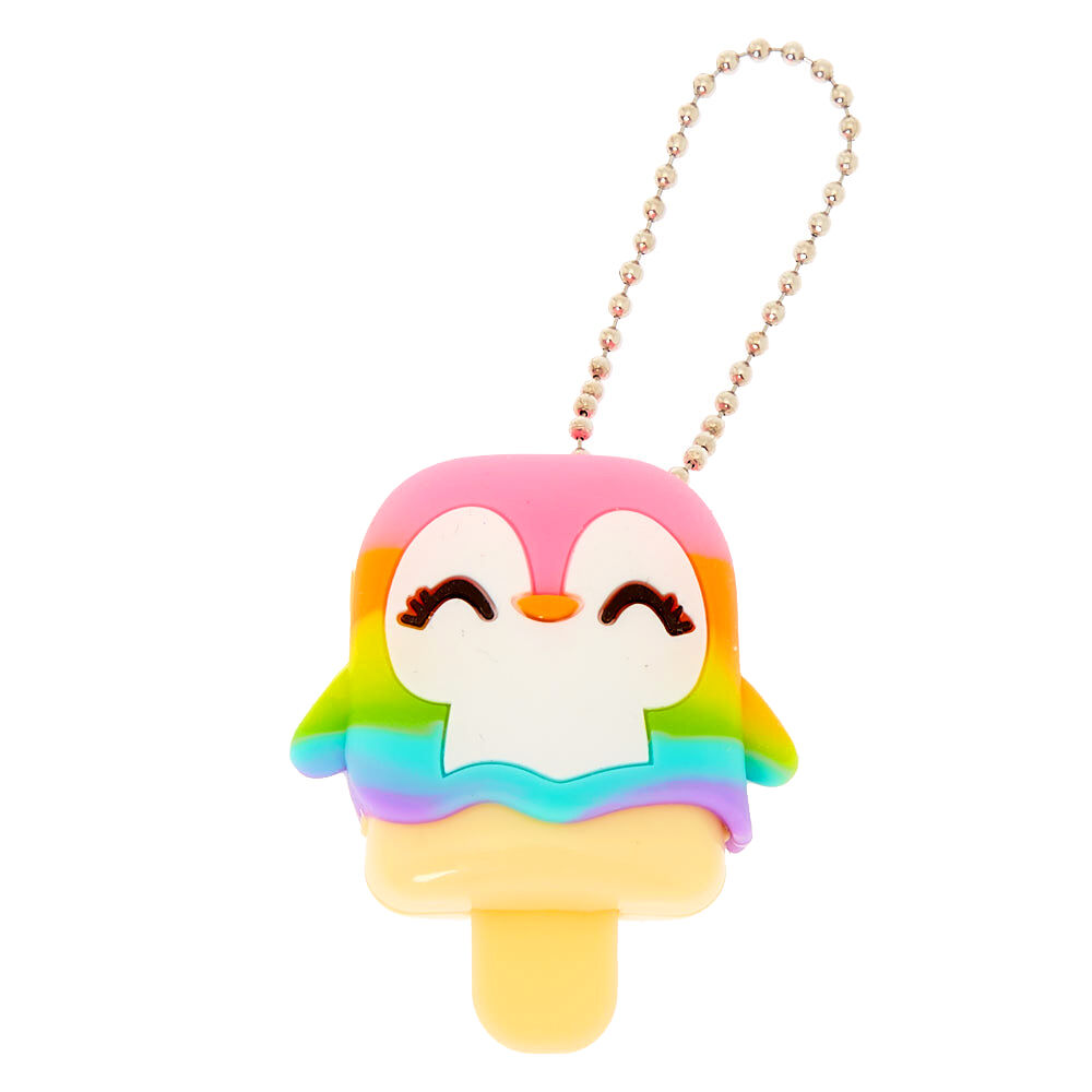 Pucker Pops Rainbow Penguin Lip Gloss - Cotton Candy,
