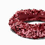 Serre-t&ecirc;te nou&eacute; &agrave; sequins rose tendre,