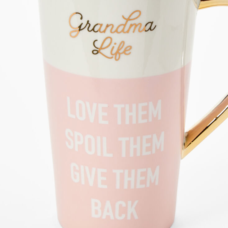 Grandma Life Ceramic Mug,