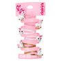 Lot de 6&nbsp;barrettes clic clac licorne &agrave; paillettes du Club&nbsp;Claire&#39;s,