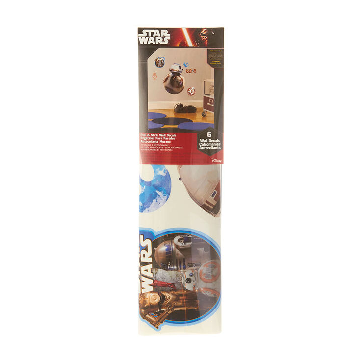Star Wars Bb 8 Peal Stick Wall Decals Claire S Us