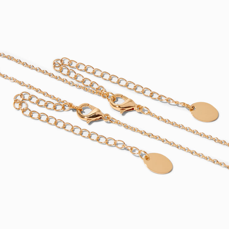 Best Friends Blue Sun Mood Pendant Necklaces &#40;2 Pack&#41;,