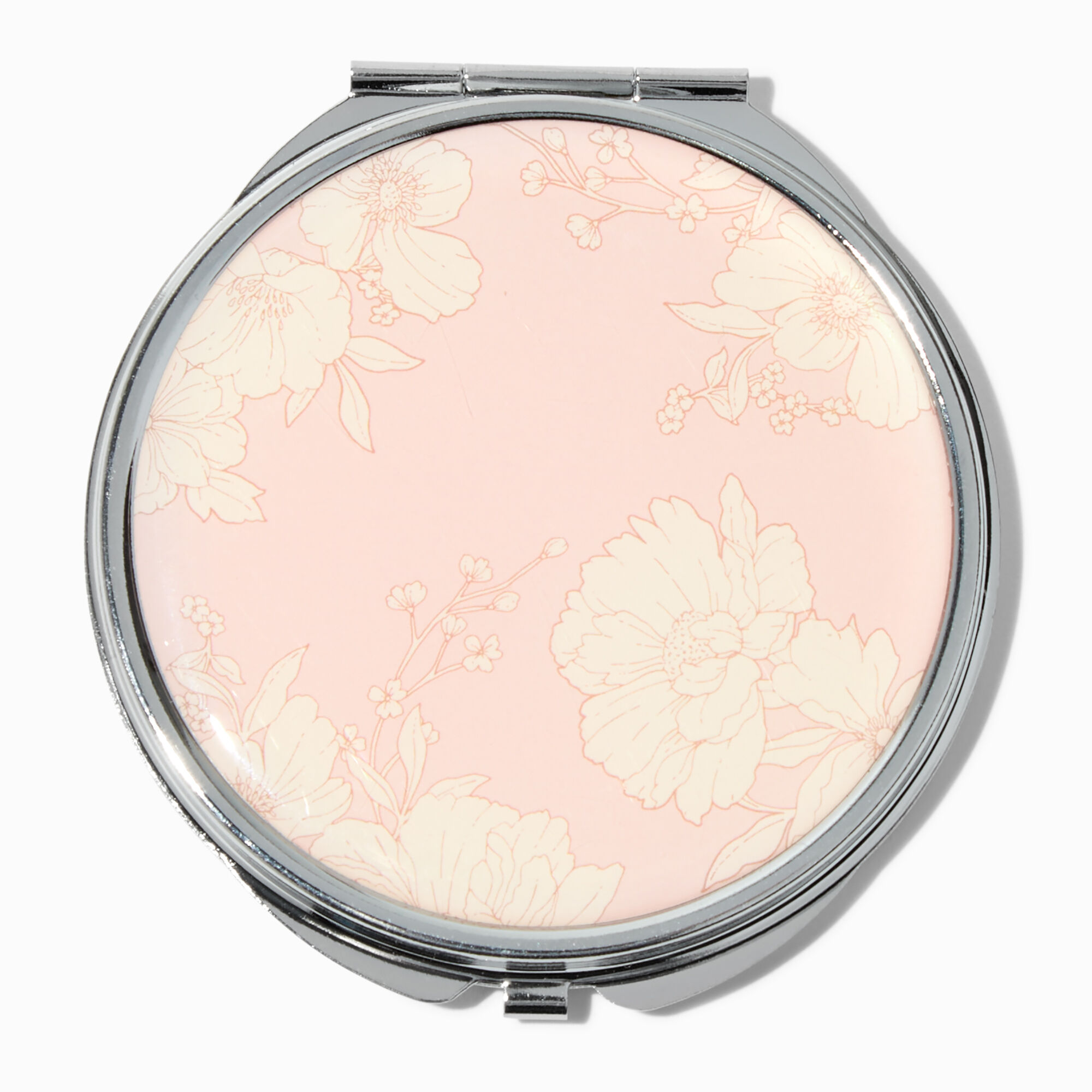 View Claires Spring Flower Compact Mirror Pink information