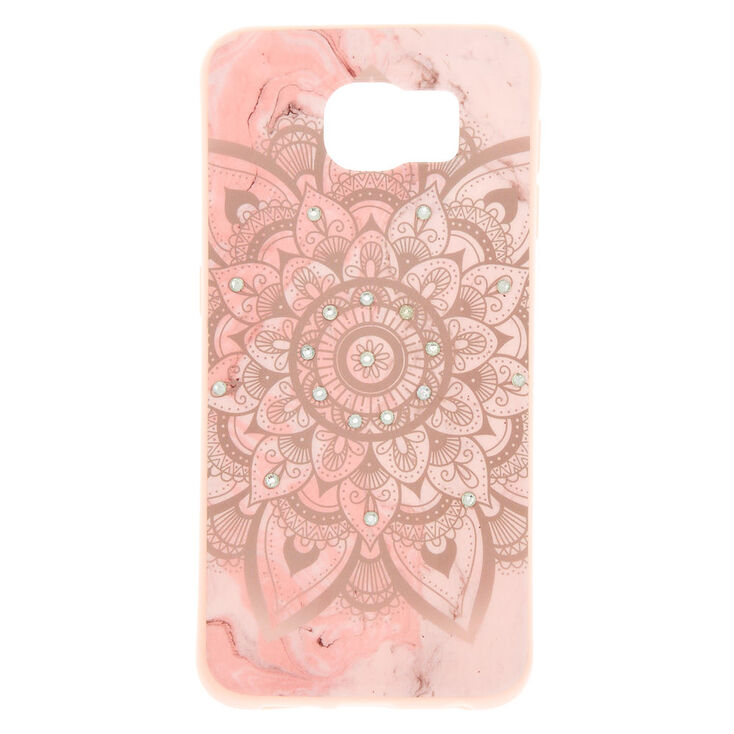 Marble Mandala Phone Case Fits Samsung Galaxy S6 Claire S