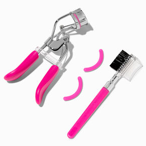 Pink Eyelash Curler Ornament Set - 2 Pack,