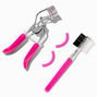 Pink Eyelash Curler Ornament Set - 2 Pack,