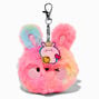 Tie Dye Bunny Plush Keychain,