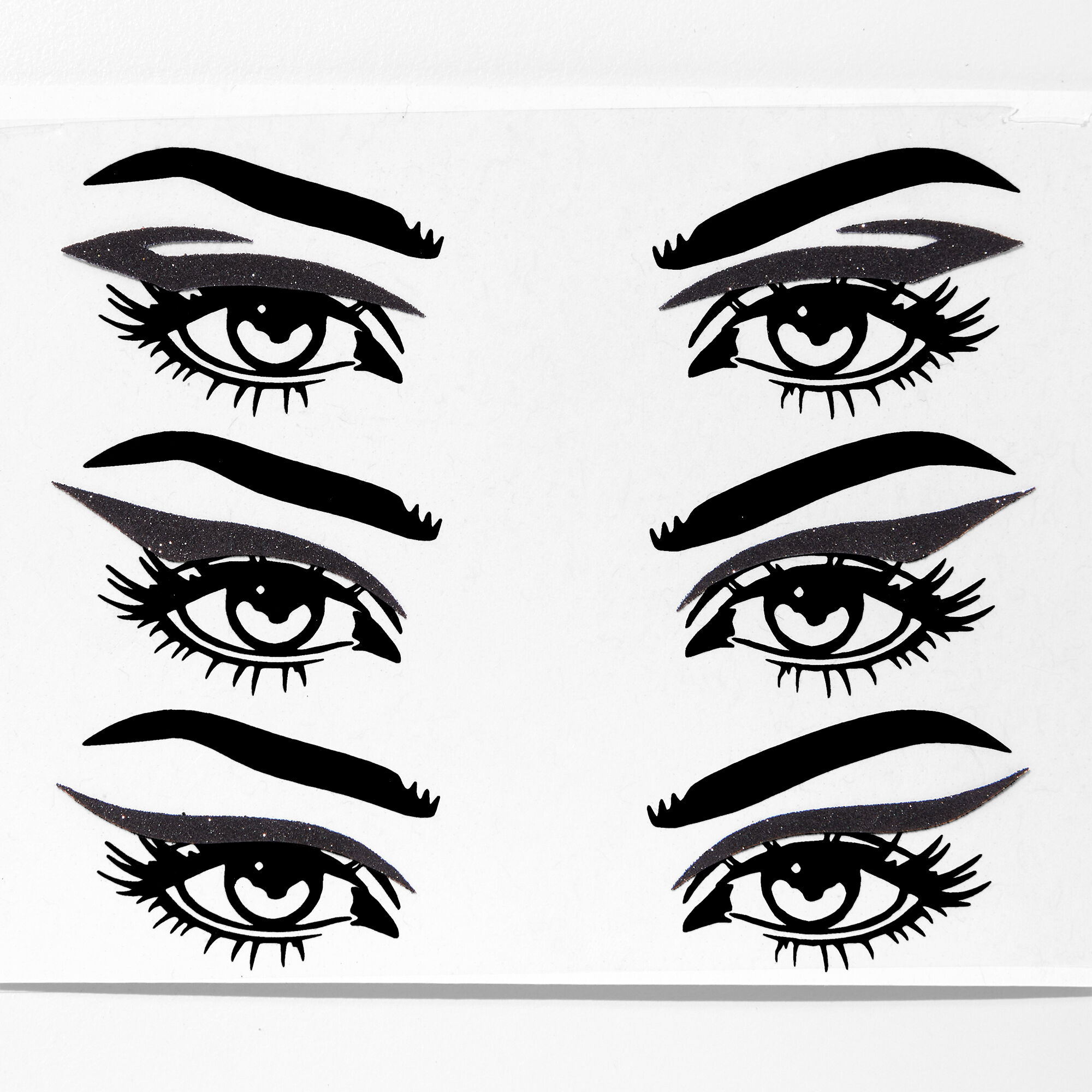 View Claires Glitter Winged Eyeliner Stickers 3 Pack information