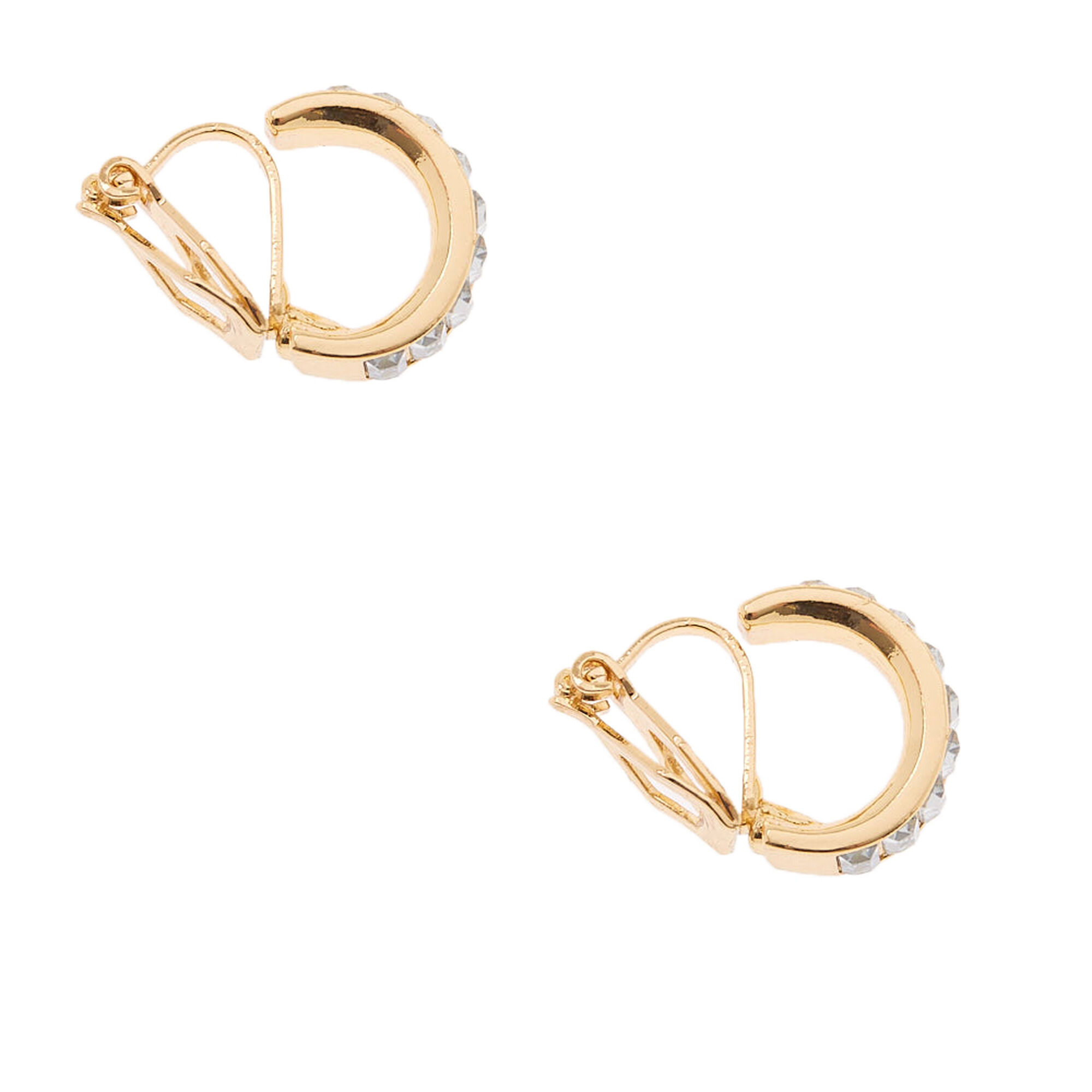 Claire's real gold earrings