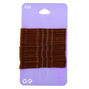 Large Bobby Pins - Brown, 30 Pack,