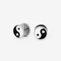 Heart Yin Yang Faux Ear Plug Earrings,