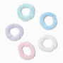 Pastel Furry Hair Ties - 6 Pack ,