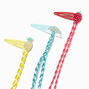Claire&#39;s Club Faux Hair Glitter Fruit Snap Clips &#40;6 pack&#41;,