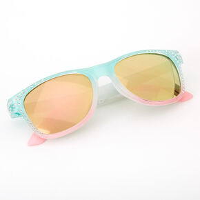 Claire&#39;s Club Pastel Ombre Retro Sunglasses,