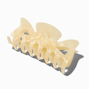 Pearlized Ivory Hair Claw,