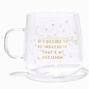 Zodiac Glass Mug - Aquarius,