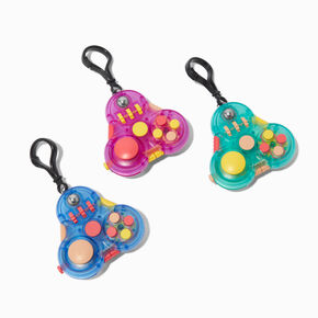 Fidget Gaming Pad Claire&#39;s Exclusive Fidget Toy Keyring,