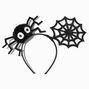Glitter Spider &amp; Web Headband,
