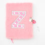 Giant Initial Furry Lock Diary - Z,