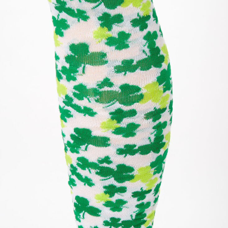 st patricks day knee high socks