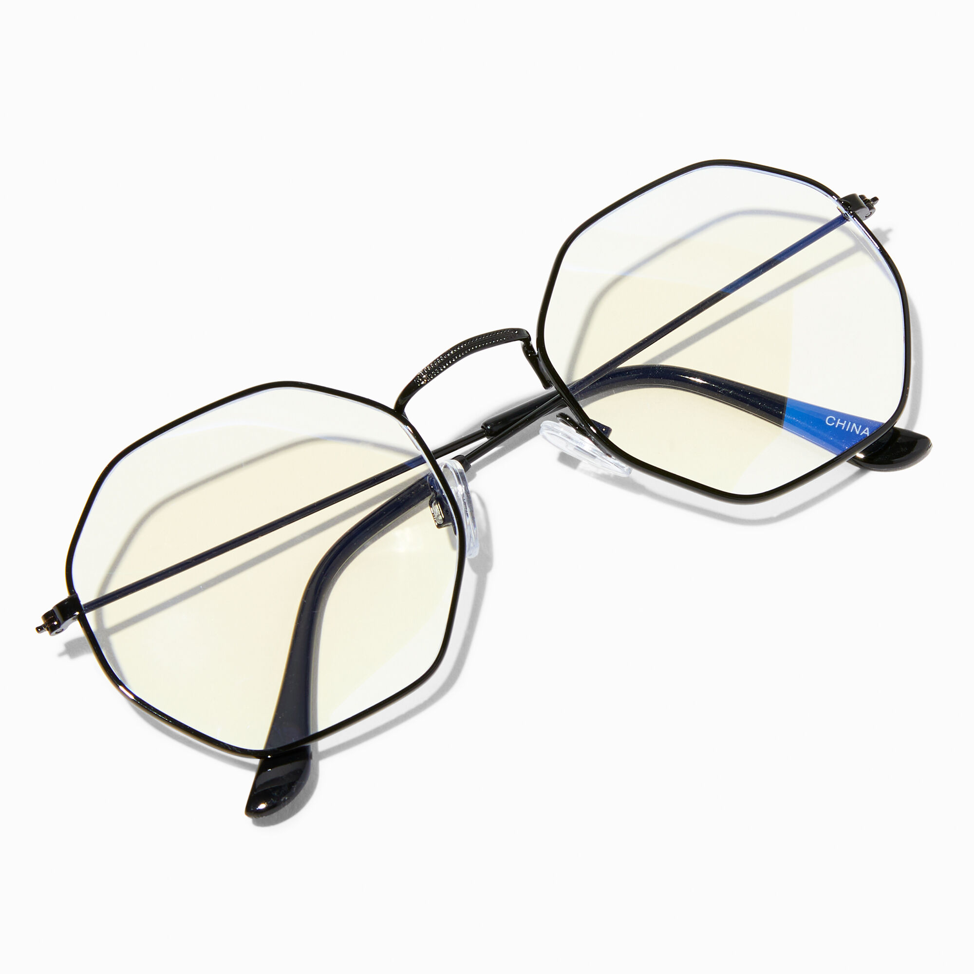 Octagon frame discount glasses