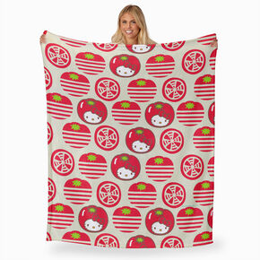 Hello Kitty&reg; Tomato Girl Silk Touch Throw Blanket &#40;ds&#41;,