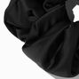 Giant Silky Black Hair Scrunchie,