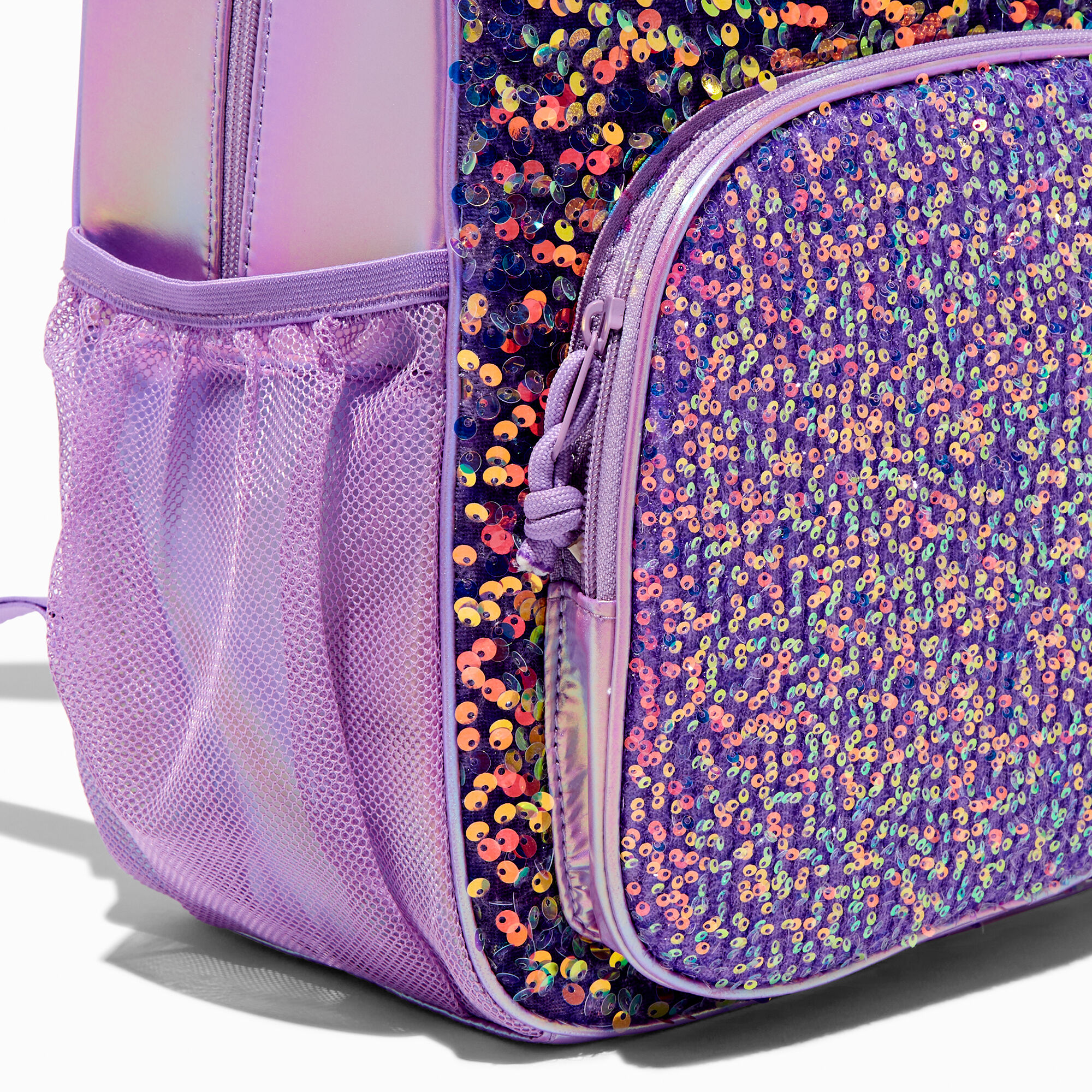 Claire's sequin backpack shop
