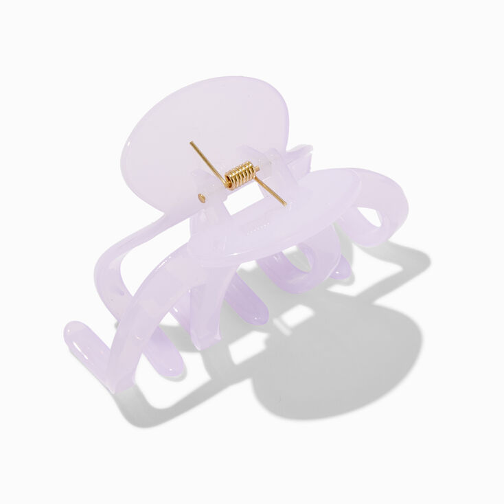 Purple Jelly Spider Hair Claw,