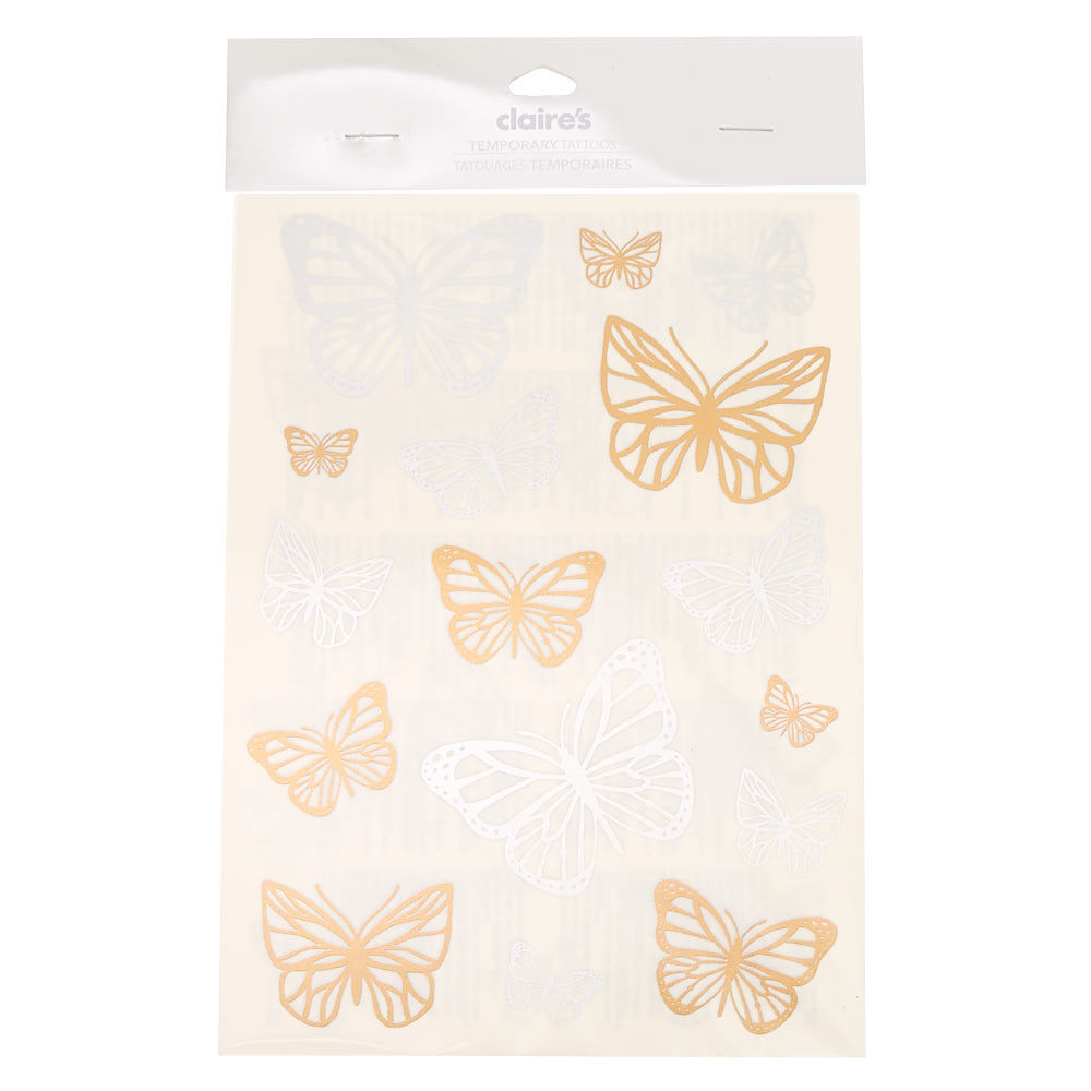 Large Butterfly Temporary Tattoos,