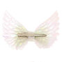 Holographic Cake Glitter Winged Bow Hair Clip,
