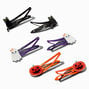 Halloween Icons Glitter Snap Hair Clips,