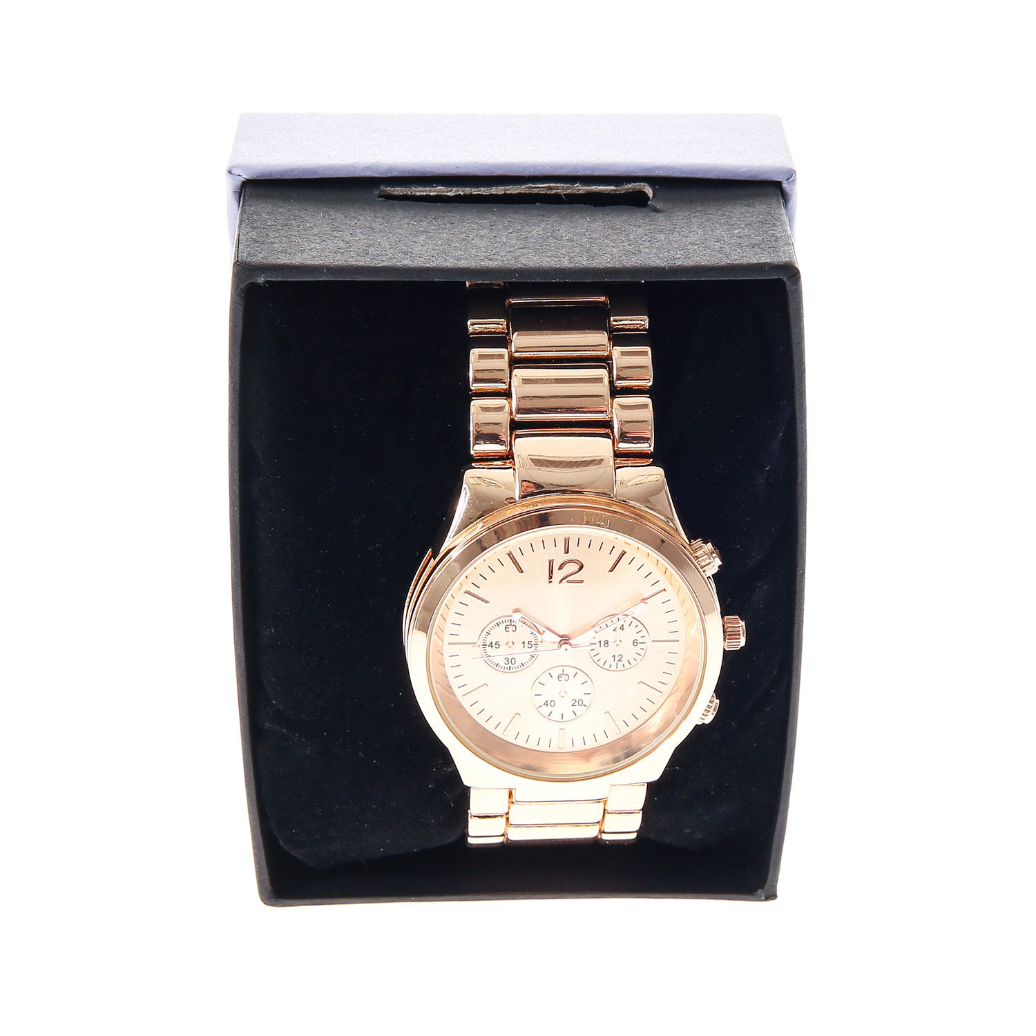 Rose gold shop boyfriend watch