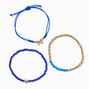 September Birthstone Beaded Stretch Bracelets - 3 Pack,