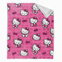 Hello Kitty&reg; I Love Pink Silk Touch Sherpa Throw &#40;ds&#41;,