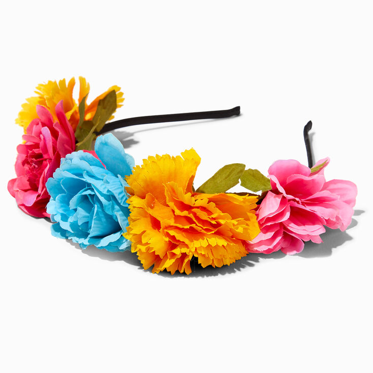 Spring Medley Flower Headband,