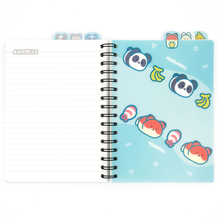 Anirollz&trade; Tab Notebook - Blue,