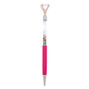 Pink Glitter Shaker Diamond Top Pen,