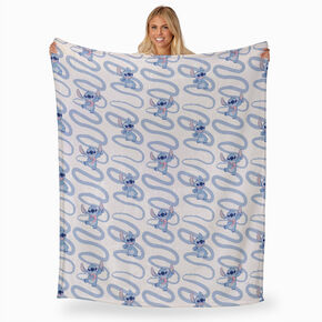 Disney Stitch Squiggle Silk Touch Throw Blanket &#40;ds&#41;,