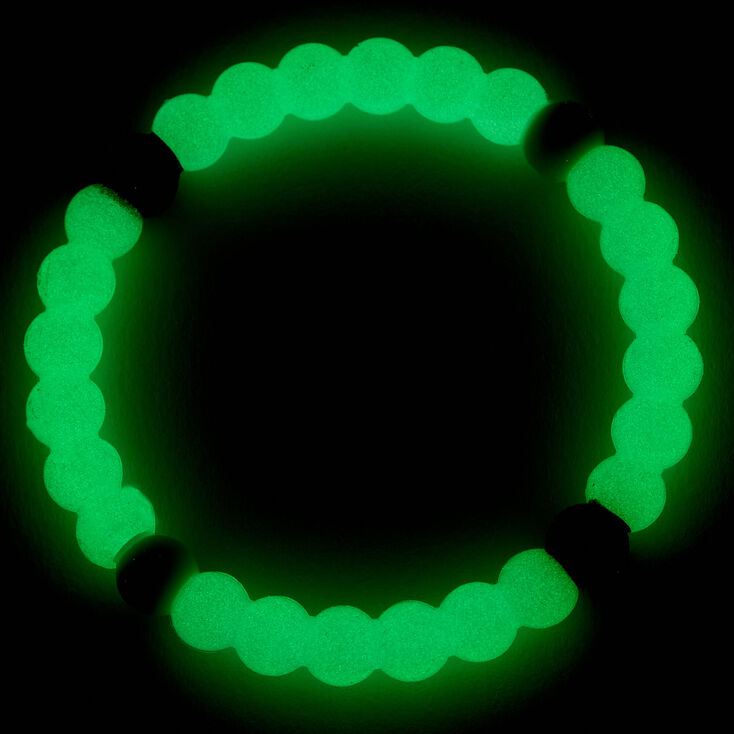  Glow In The Dark Imagine Fortune Stretch Bracelet - Blue,