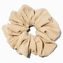 Ivory Faux Suede Giant Hair Scrunchie,