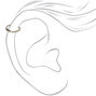Anneau de cartilage barre 16&nbsp;g couleur argent&eacute; et couleur titan&eacute;,