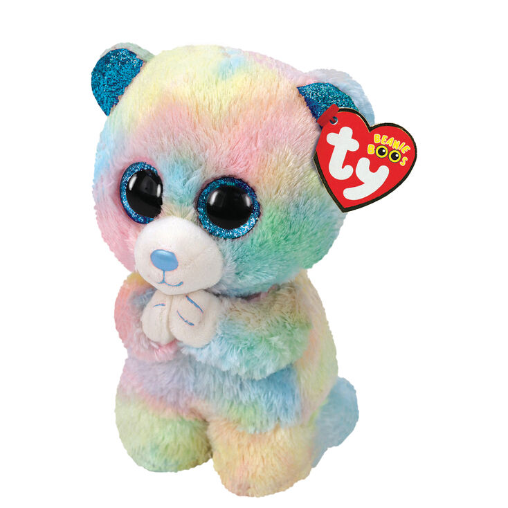 Ty&reg; Beanie Boo Small Hope the Bear Soft Toy,