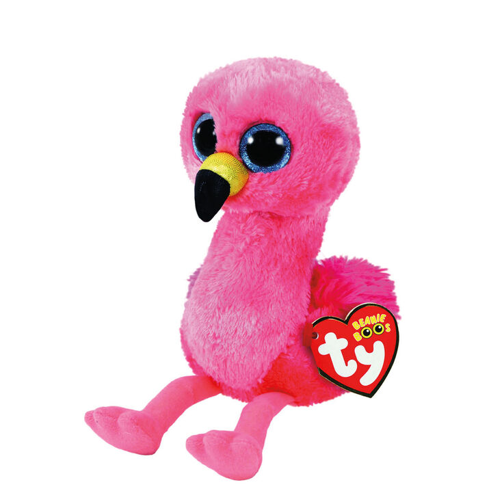 Claire's Petite peluche Gilda le flamant rose TY Beanie Boo